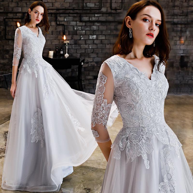 Royal blue dress - WOMONA.COM