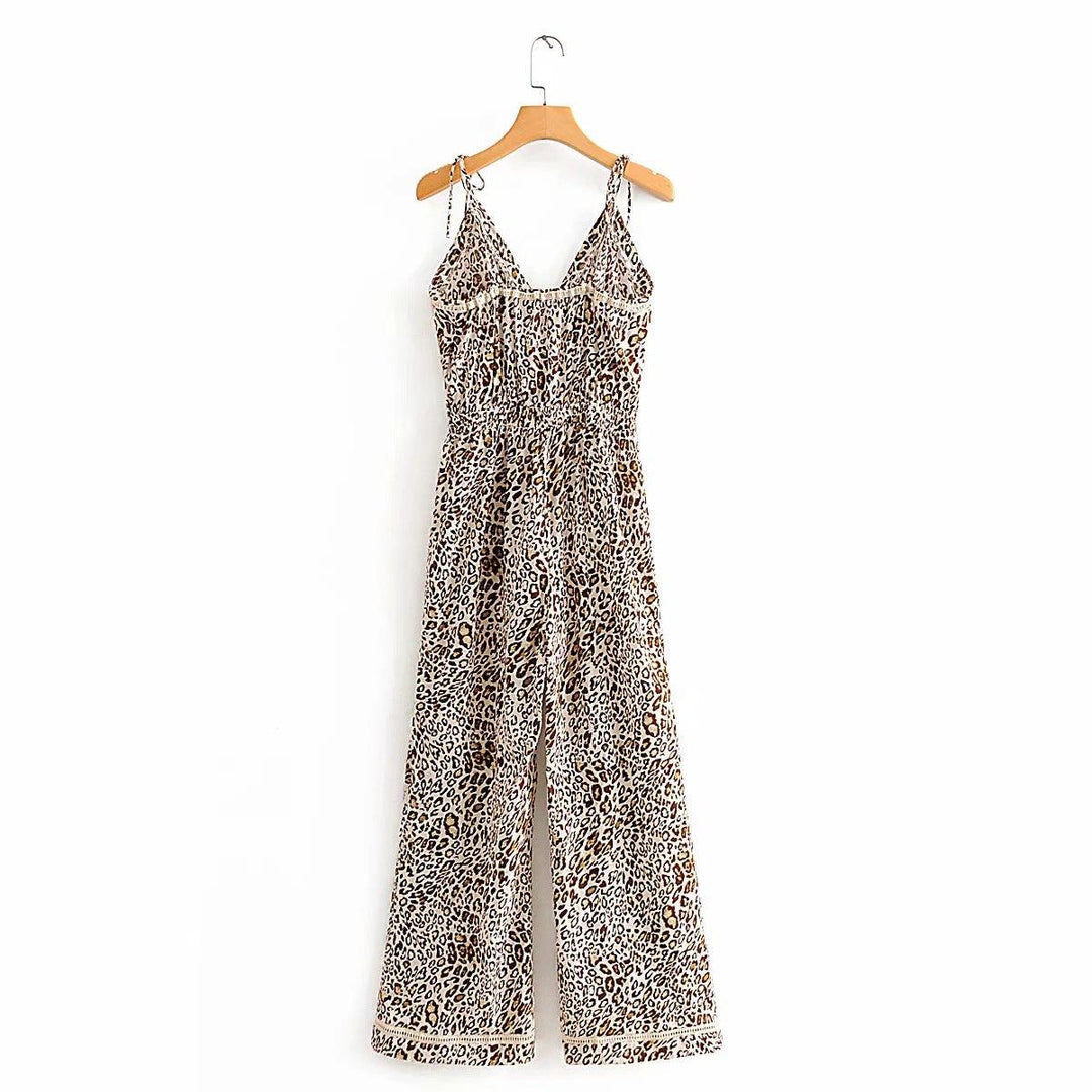 Wide-Leg Jumpsuit - WOMONA.COM