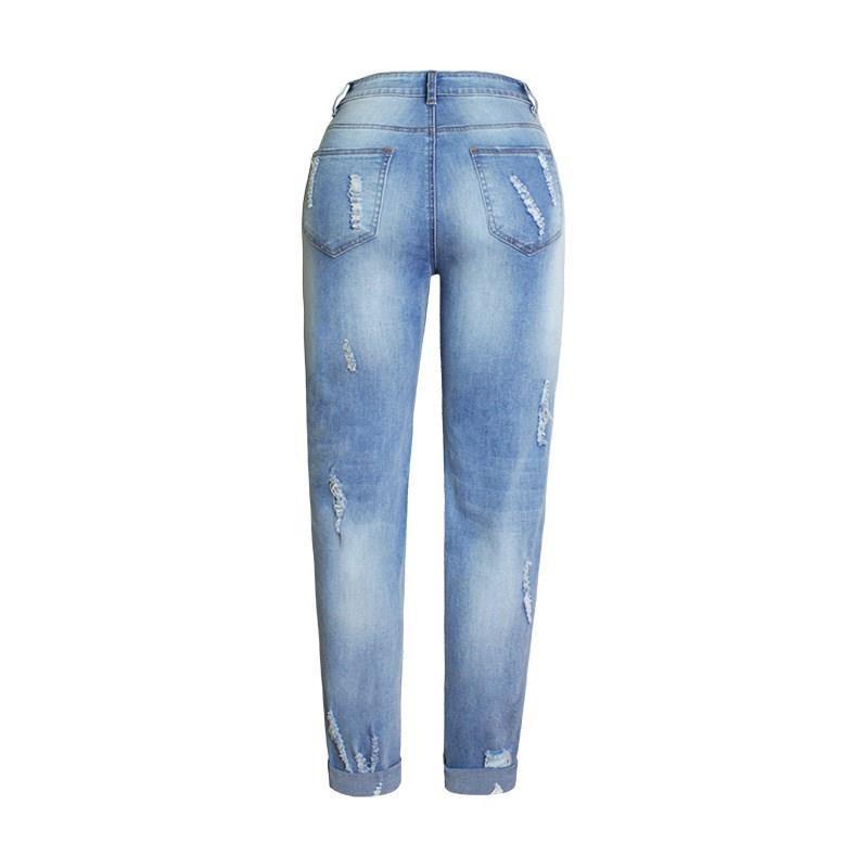 Summer Long Jeans Loose Women - WOMONA.COM