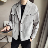 Men's Corduroy Jacket - WOMONA.COM