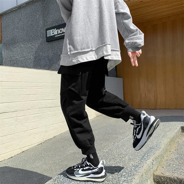 Men's Workwear Multi-Pocket Sweatpants - WOMONA.COM