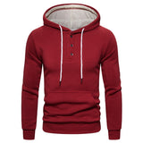 Winter Cotton Hoodied Mens Sweatshirts - WOMONA.COM