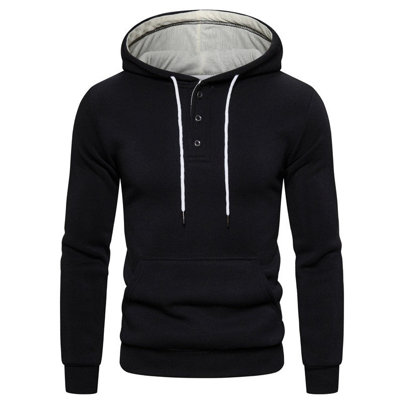 Winter Cotton Hoodied Mens Sweatshirts - WOMONA.COM