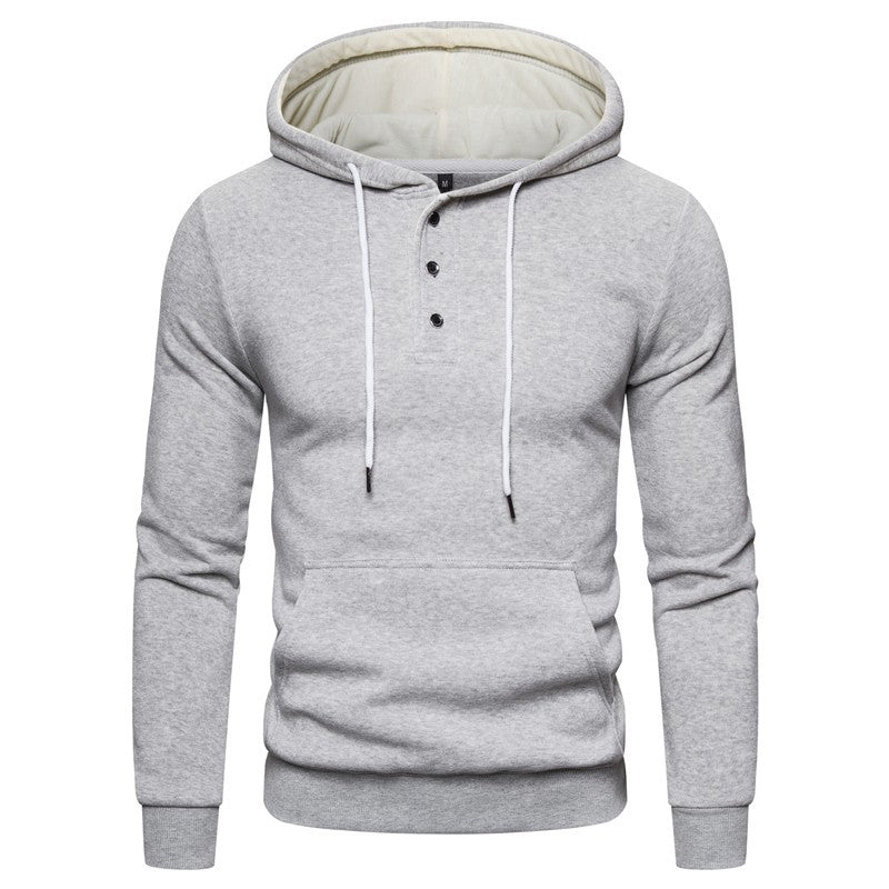 Winter Cotton Hoodied Mens Sweatshirts - WOMONA.COM