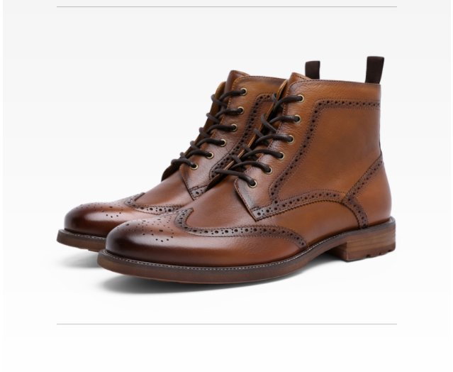 Business British Style Men's Shoes - WOMONA.COM