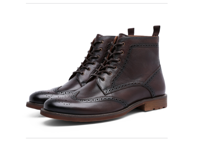 Business British Style Men's Shoes - WOMONA.COM