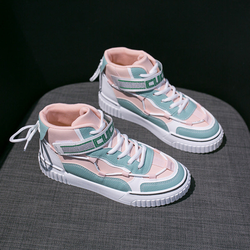 High Top Casual Sneakers - WOMONA.COM