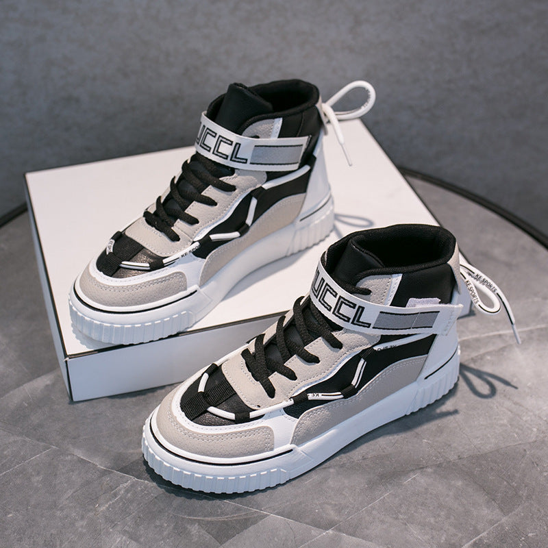 High Top Casual Sneakers - WOMONA.COM