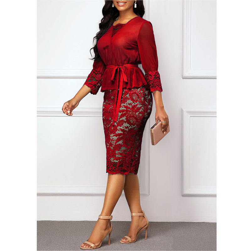 Summer Autumn Dress Women - WOMONA.COM