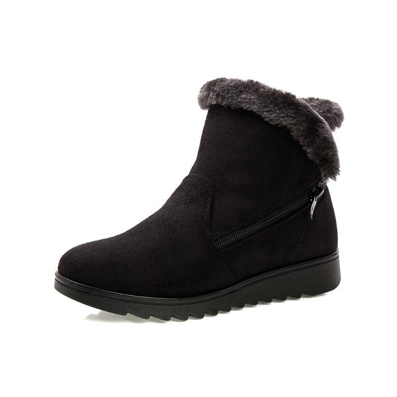 Warm Snow Boots For The Elderly - WOMONA.COM