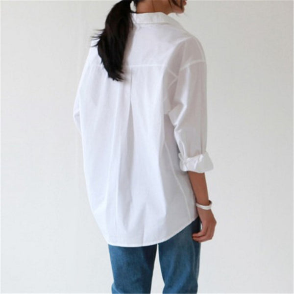 Korean Cardigan  Shirt - WOMONA.COM