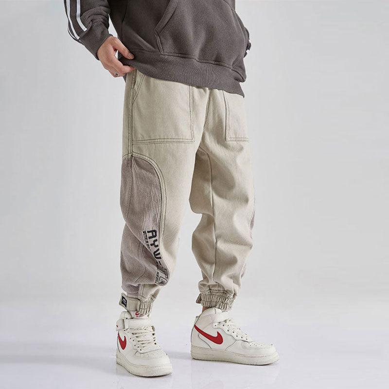 Men's Japanese-Style Jeans – Khaki or Black