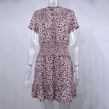 Nightclub Polka Dot Bag Hip Dress - WOMONA.COM