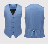 Business Casual Blue Wedding Suit For Men - WOMONA.COM