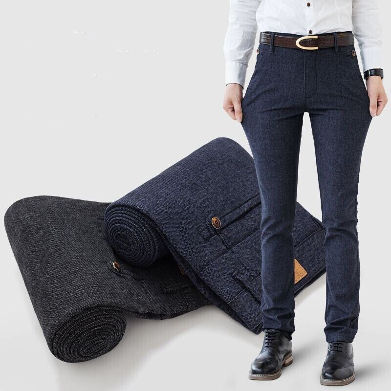 Men's Casual Pants Business - WOMONA.COM