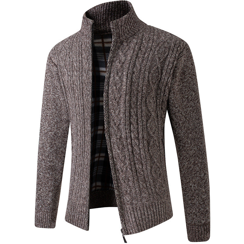 Cardigan Sweater Father Wear Warm Jacket - WOMONA.COM