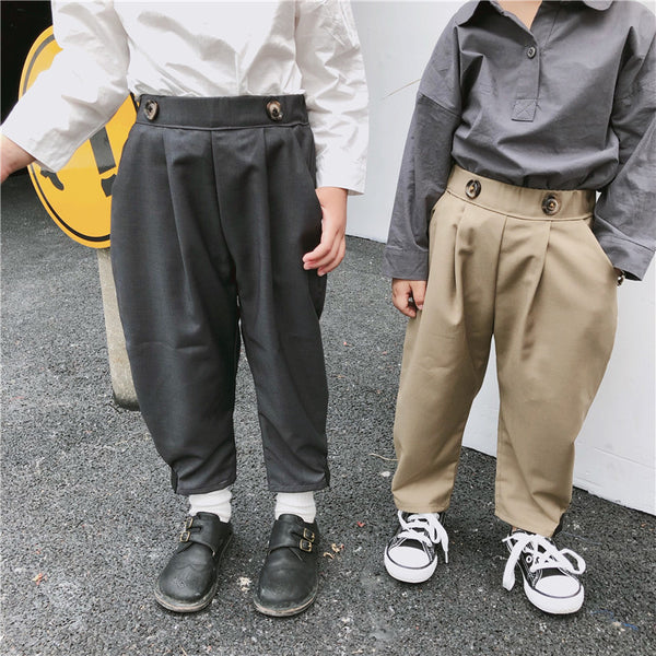 Children's straight trousers and carrot pants - WOMONA.COM