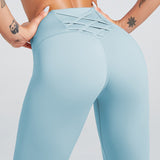 Nude Hip-Lifting Fitness Pants - WOMONA.COM