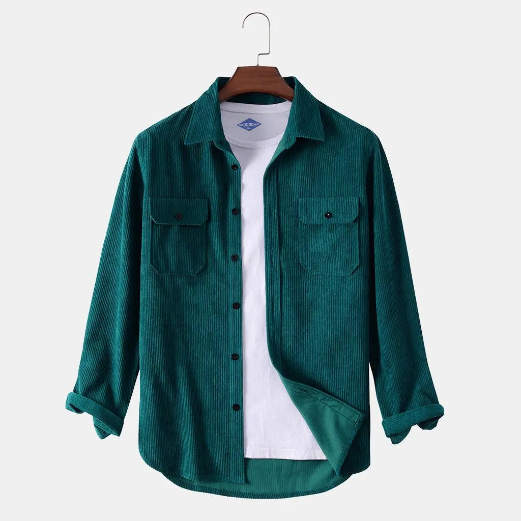 Corduroy shirt - WOMONA.COM