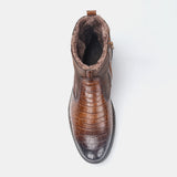 Warm Leather Boot High Shoes - WOMONA.COM