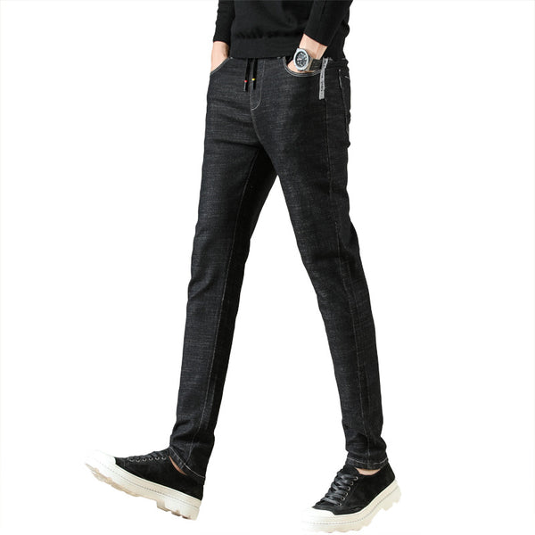 Korean Style Pants Jeans Men's Trousers - WOMONA.COM