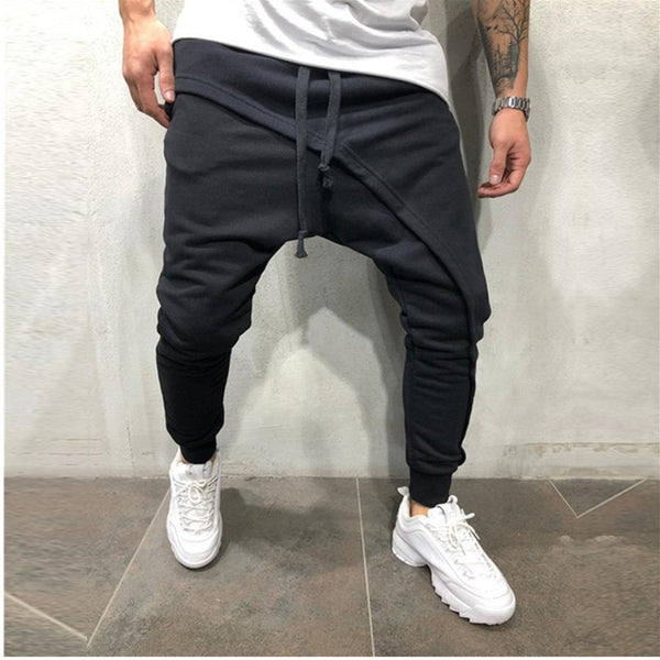 Casual Sports Drawstring Pants Men - WOMONA.COM