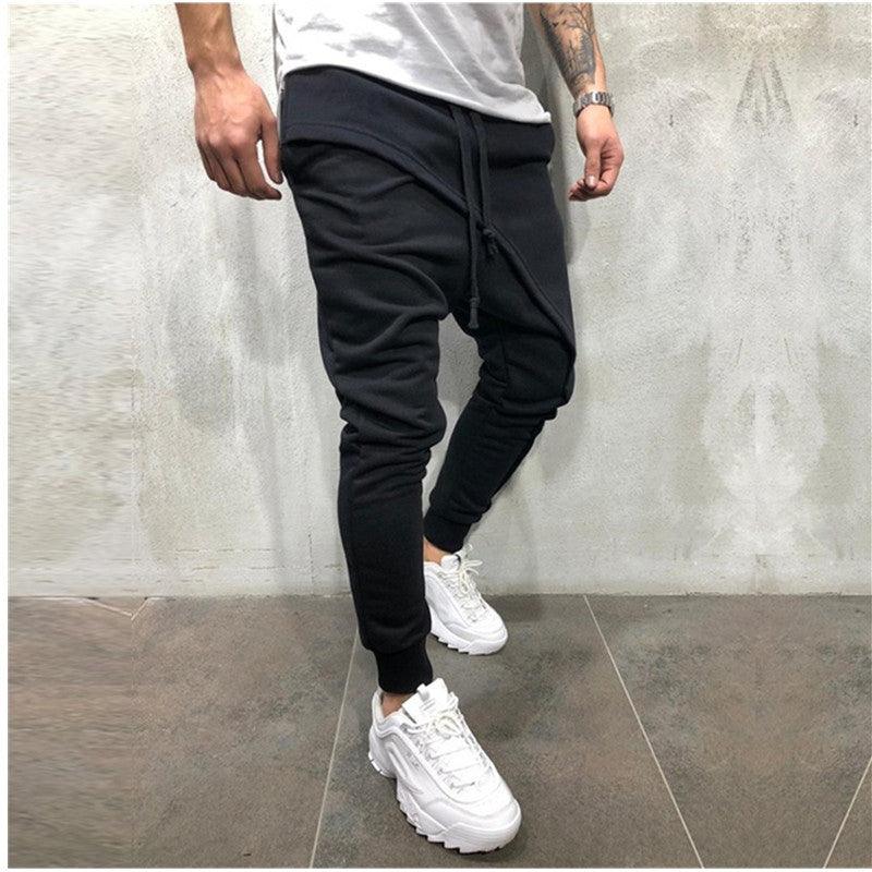 Casual Sports Drawstring Pants Men - WOMONA.COM