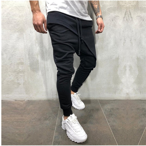 Casual Sports Drawstring Pants Men - WOMONA.COM