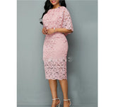 MD African Lace Dresses For Women - WOMONA.COM