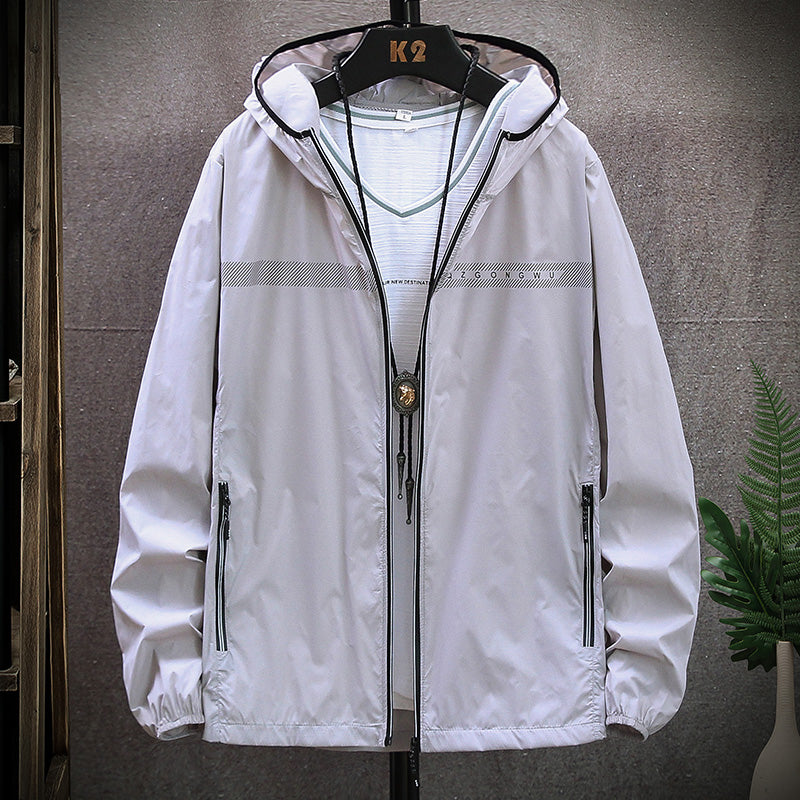 Thin Casual Jacket Summer Coat - WOMONA.COM