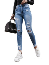 Women's Denim Trousers For Slim Slimming In Summer - WOMONA.COM