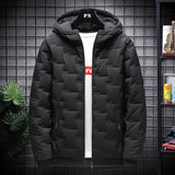 Short Warm Cotton Jacket Men - WOMONA.COM