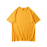 Cotton Five-Point Couple T-Shirt Men - WOMONA.COM