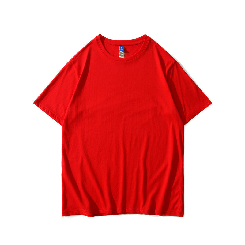 Cotton Five-Point Couple T-Shirt Men - WOMONA.COM