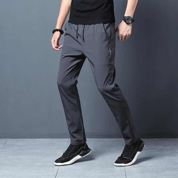 Men's Thin Stretch Casual Pants - WOMONA.COM