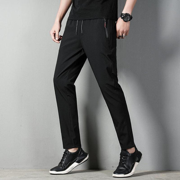 Men's Thin Stretch Casual Pants - WOMONA.COM