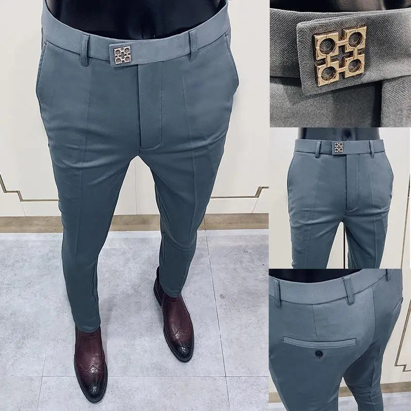 Nine-Point Suit Pants Men - WOMONA.COM