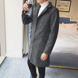 Windbreaker Woolen Coat Men's - WOMONA.COM