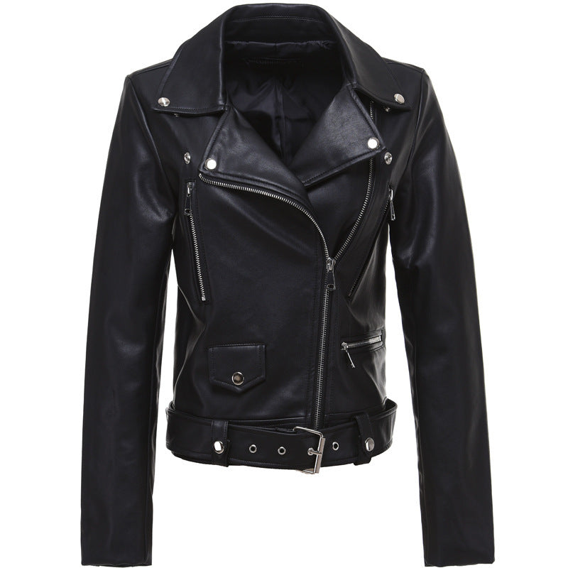 New Leather Jacket - WOMONA.COM