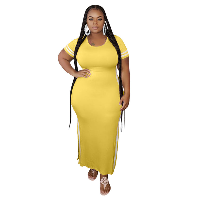 Plus Size Summer Dress - WOMONA.COM