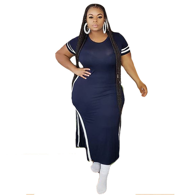 Plus Size Summer Dress - WOMONA.COM