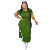 Plus Size Summer Dress - WOMONA.COM