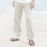 Straight Leg Pants Thin Breathable Trousers - WOMONA.COM