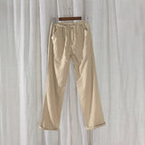 Straight Leg Pants Thin Breathable Trousers - WOMONA.COM