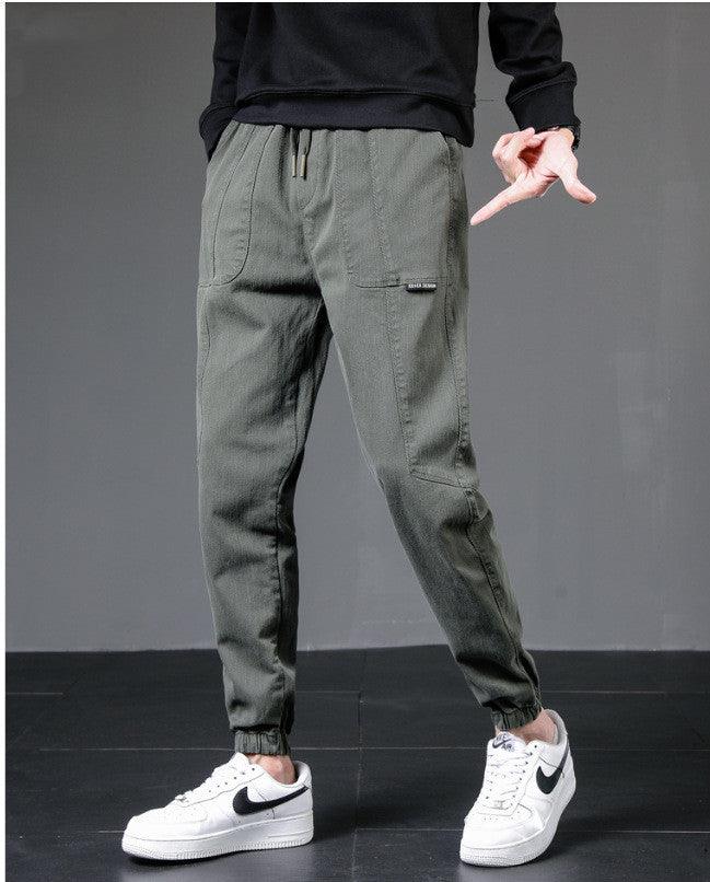 Casual Pants Men's Harem Loose Cargo Trousers - WOMONA.COM