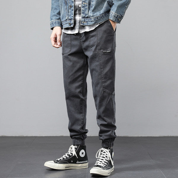 Casual Pants Men's Harem Loose Cargo Trousers - WOMONA.COM