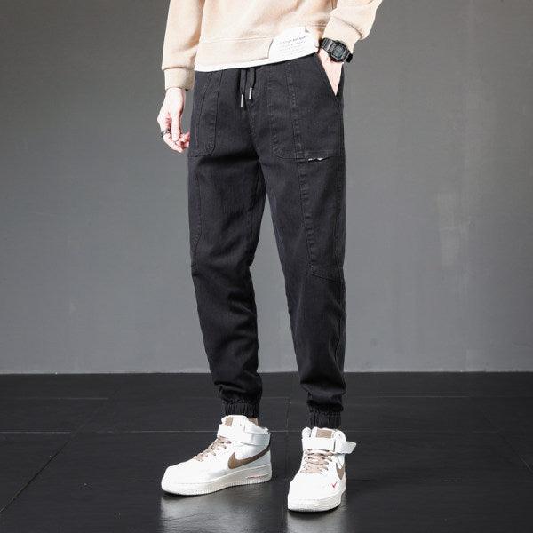 Men's Loose Harem Cargo Trousers