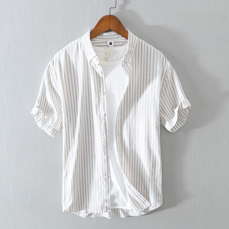 Short-Sleeved Fashion Urban Lapel - WOMONA.COM