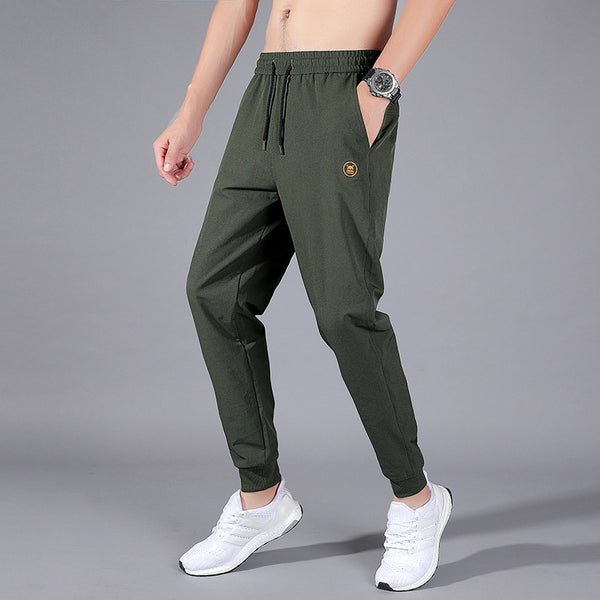 Nine-Point Trousers Tie-Pants - WOMONA.COM