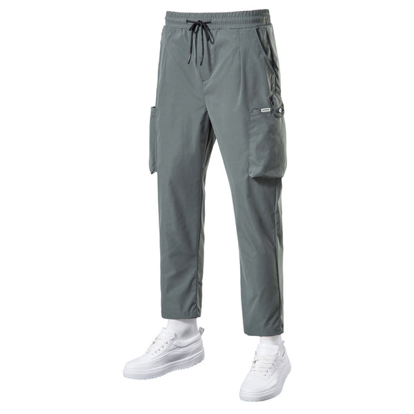 Japanese Loose Straight-leg Sweatpants - WOMONA.COM